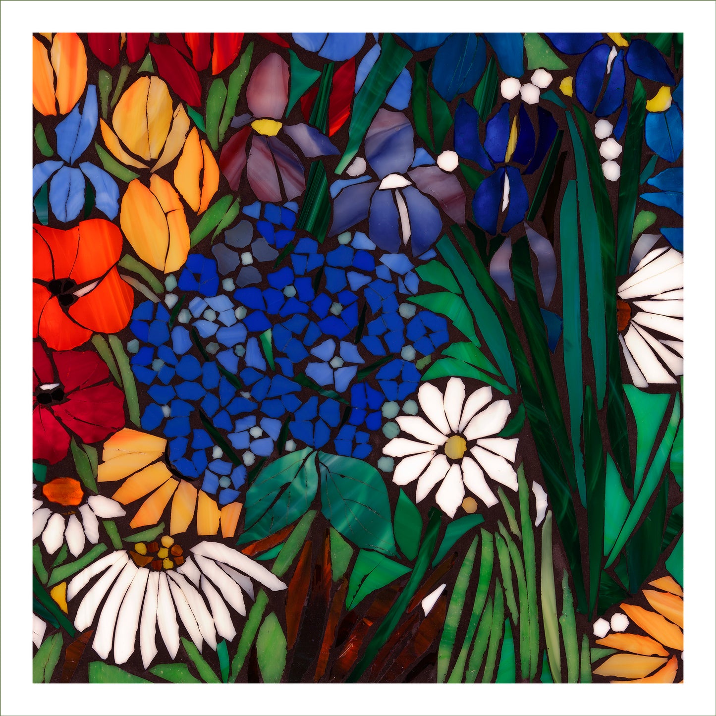 Mixed Flower Garden Path