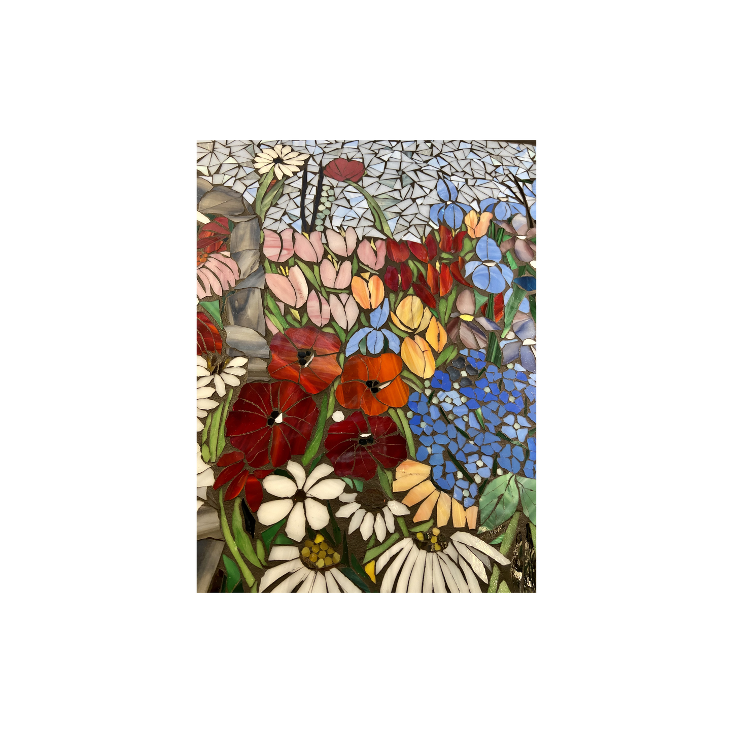 Mixed Flower Garden Path