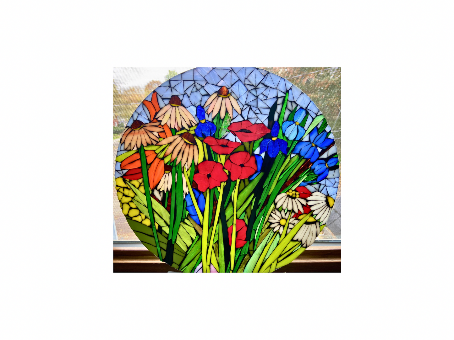 Stained Glass Small Transom Window