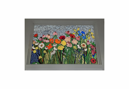 Stained Glass Transom Window