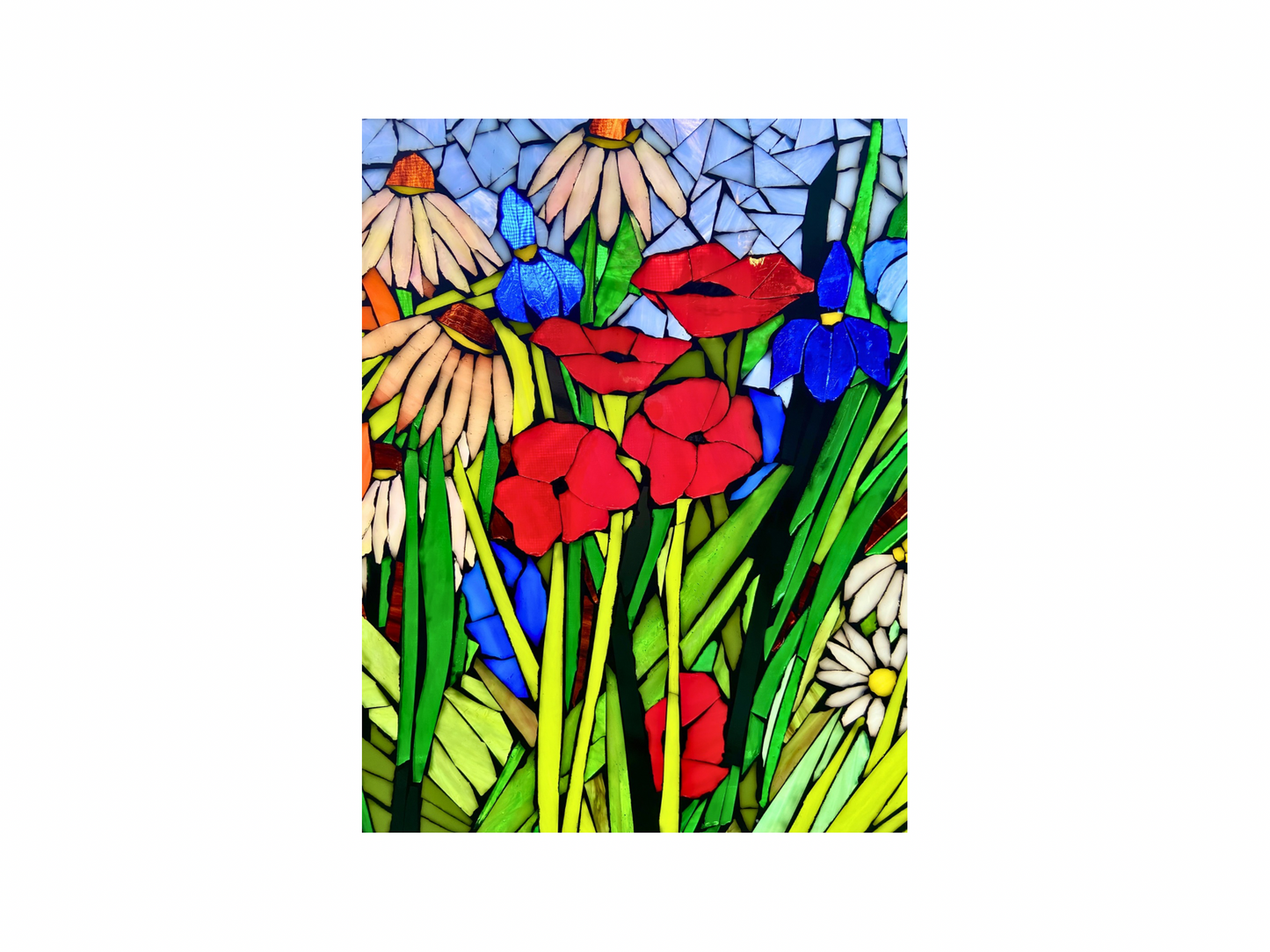 Stained Glass Small Transom Window