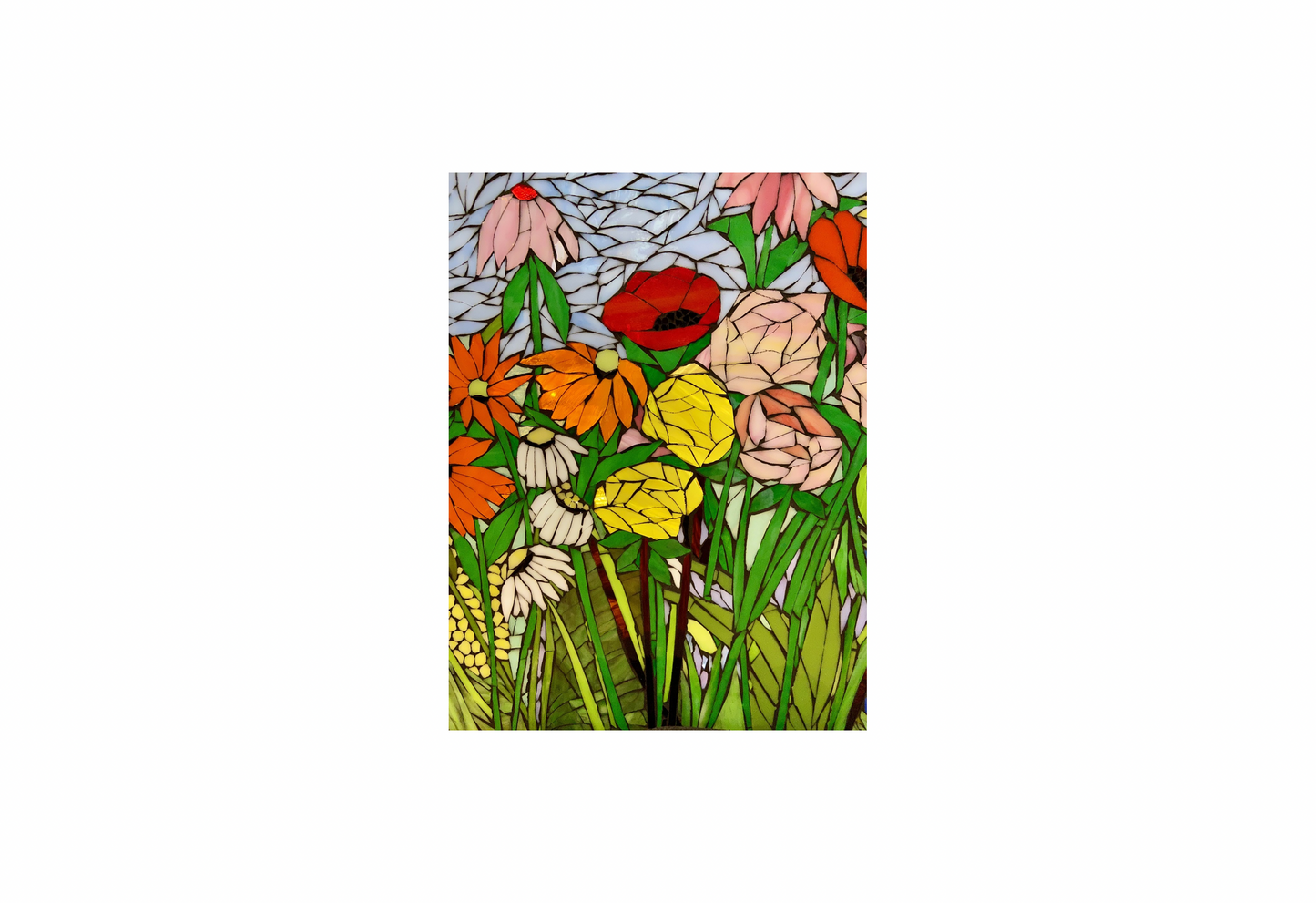 Stained Glass Transom Window