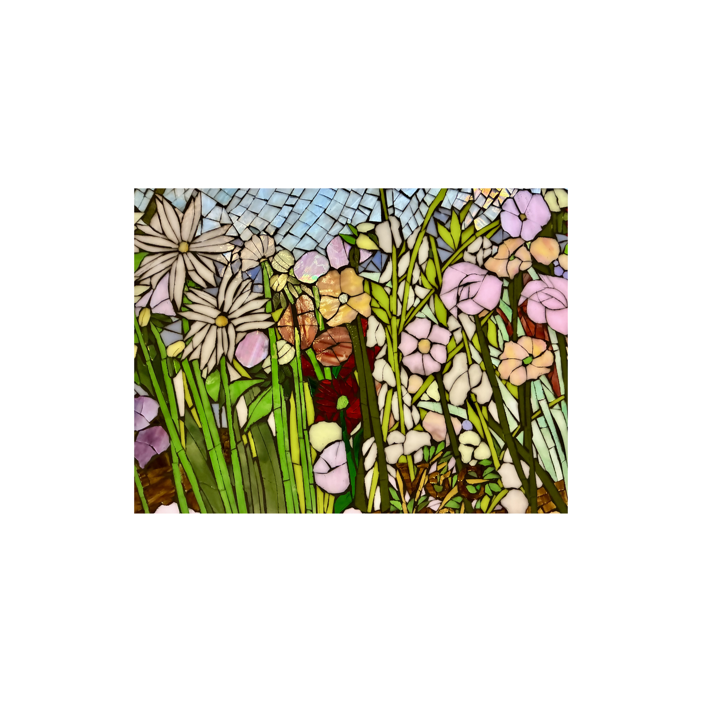 Custom Stained Glass Mosaic Sign