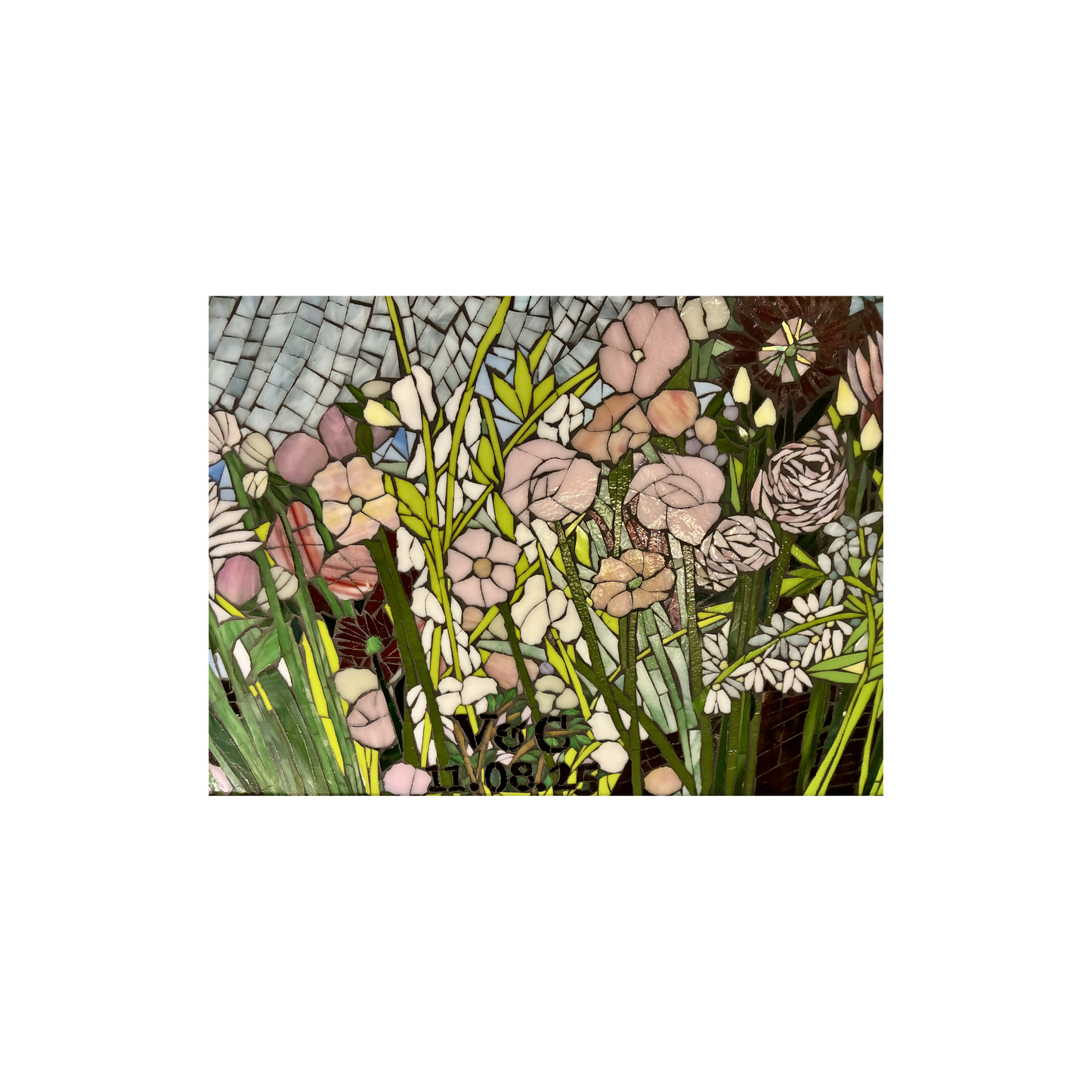 Custom Stained Glass Mosaic Sign